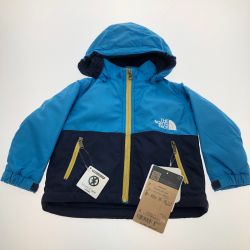 □□ THE NORTH FACE ザノースフェイス コンパクトノマドジャケット 80cm NPB72257 ブルー×ネイビー Aランク