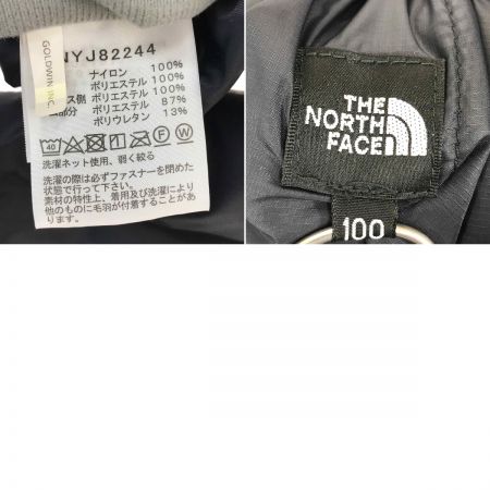  THE NORTH FACE ザノースフェイス リバーシブルコージージャケット NYJ82244 ブラック 100サイズ
