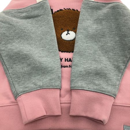  HELLY HANSEN ヘリーハンセン ヘリーベアフルウェットクルー スウェット 110cm HJ32271 ピンク×グレー