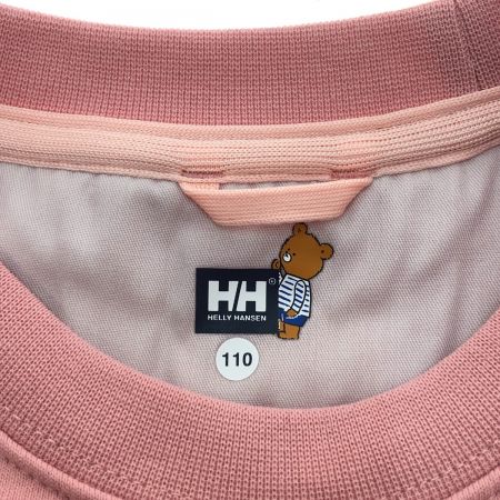  HELLY HANSEN ヘリーハンセン ヘリーベアフルウェットクルー スウェット 110cm HJ32271 ピンク×グレー