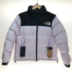 □□ THE NORTH FACE ザノースフェイス ショートヌプシジャケット Mサイズ NDW92232 ラベンダー Sランク