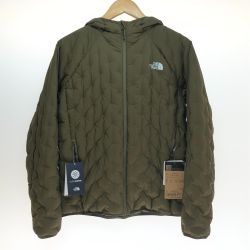 □□ THE NORTH FACE ザノースフェイス アストロライトフーディ ダウンジャケット Lサイズ NDW92216 オリーブ Sランク