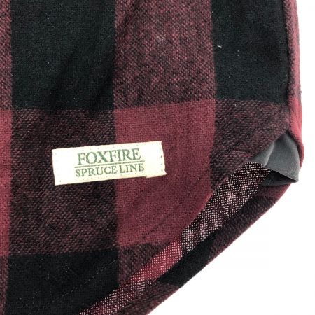  Foxfire フォックスファイヤー ネルシャツ Mサイズ バーガンディー