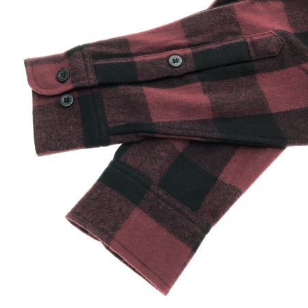  Foxfire フォックスファイヤー ネルシャツ Mサイズ バーガンディー