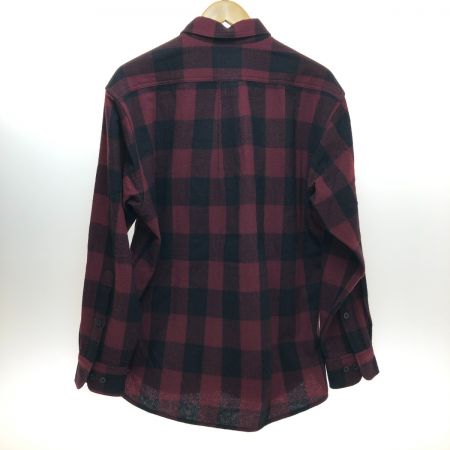  Foxfire フォックスファイヤー ネルシャツ Lサイズ バーガンディー