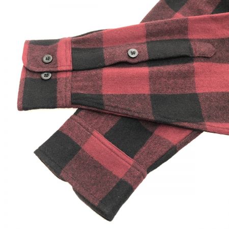  Foxfire フォックスファイヤー ネルシャツ Lサイズ バーガンディー