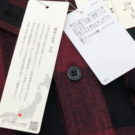  Foxfire フォックスファイヤー ネルシャツ Lサイズ バーガンディー