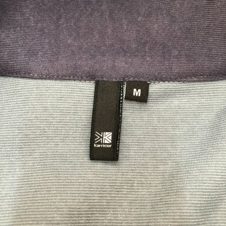  Karrimor カリマー ボア フリース ジップアップ Mサイズ 101453 グレー×パープル