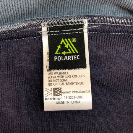  Karrimor カリマー ボア フリース ジップアップ Mサイズ 101453 グレー×パープル