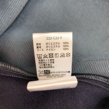  Karrimor カリマー ボア フリース ジップアップ XLサイズ 101453 グレー×パープル