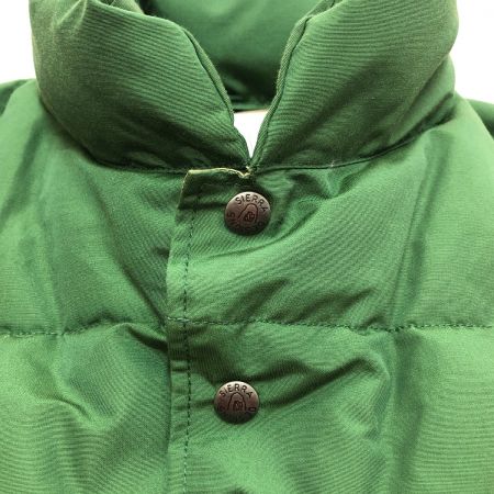 SIERRA DESIGNS シエラデザイン ダウンベスト Lサイズ 7981 グリーン