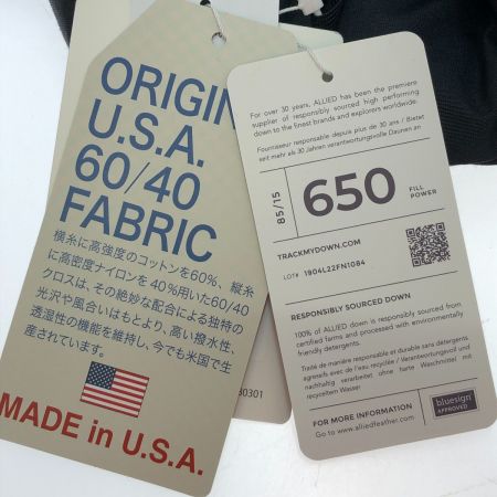  SIERRA DESIGNS シエラデザイン ダウンベスト Lサイズ 7981 ブラック