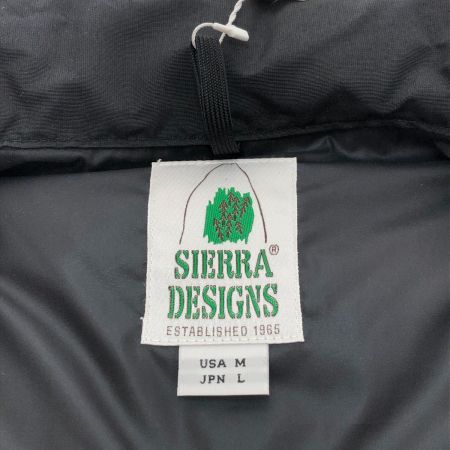  SIERRA DESIGNS シエラデザイン ダウンベスト Lサイズ 7981 ブラック