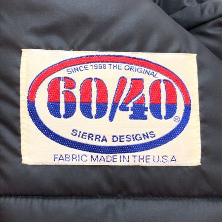  SIERRA DESIGNS シエラデザイン ダウンベスト Lサイズ 7981 ブラック