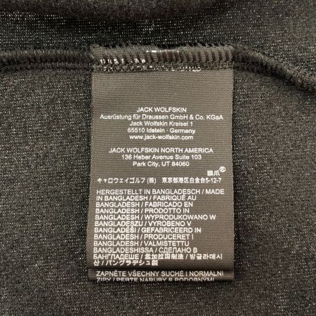  Jack Wolfskin ジャックウルフスキン フリースジャケット XLサイズ 1710551 ブラック