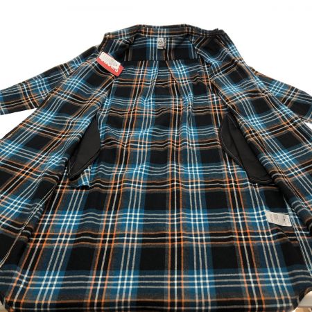  CHUMS チャムス ネルワンピース Mサイズ CH18-1221 ブラック×ブルー