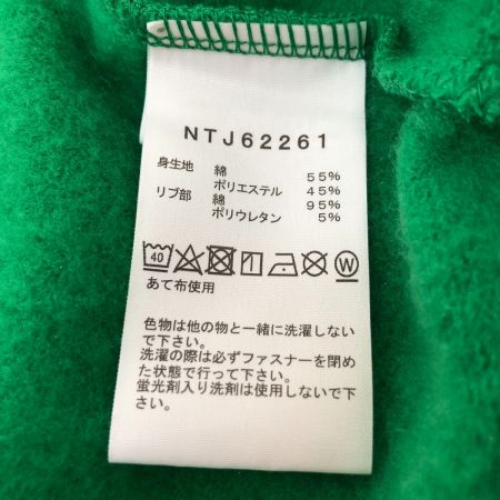  THE NORTH FACE ザノースフェイス リアビューフルジップフーディ 120cm NTJ62261 グリーン