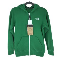 ## THE NORTH FACE ザノースフェイス リアビュー フルジップ フーディ 140cm NTJ62261 グリーン Sランク
