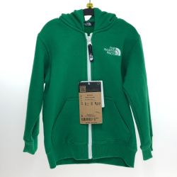 □□ THE NORTH FACE ザノースフェイス リアビューフルジップフーディ 100cm NTJ62261 グリーン Aランク