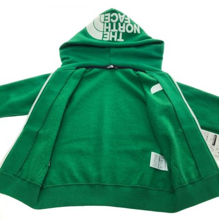  THE NORTH FACE ザノースフェイス リアビューフルジップフーディ 100cm NTJ62261 グリーン