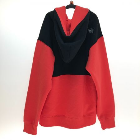  THE NORTH FACE ザノースフェイス スウェット裏起毛ロゴフーディー 150cm NTJ62264 ホライズンレッド