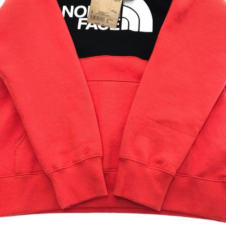  THE NORTH FACE ザノースフェイス スウェット裏起毛ロゴフーディー 150cm NTJ62264 ホライズンレッド