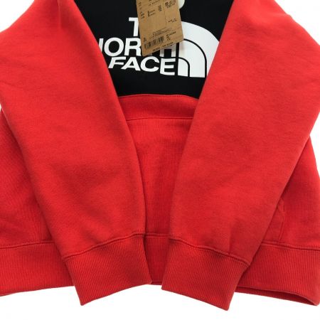  THE NORTH FACE ザノースフェイス スウェット裏起毛ロゴフーディー 130cm NTJ62264 ホライズンレッド