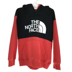 ## THE NORTH FACE ザノースフェイス ジュニア スウェットロゴフーディ 110cm NTJ62264 ホライズンレッド Sランク