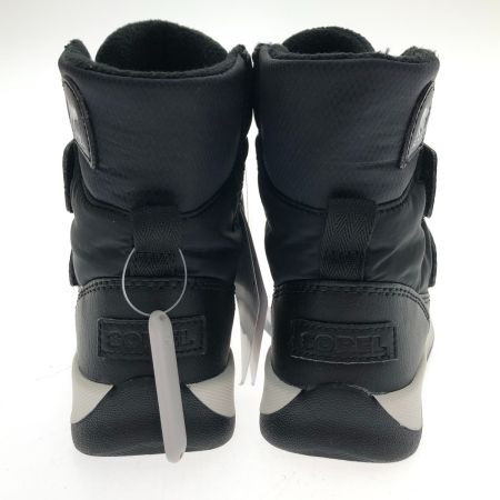  SOREL ソレル スノーブーツ チルドレン ウィットニー II ストラップ 17cm NC3919-010 ブラック