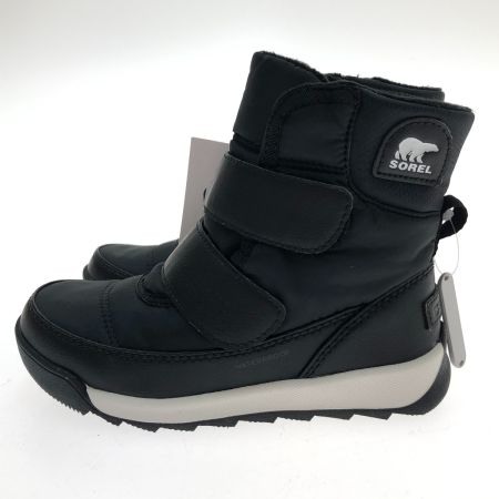  SOREL ソレル スノーブーツ チルドレン ウィットニー II ストラップ 17cm NC3919-010 ブラック
