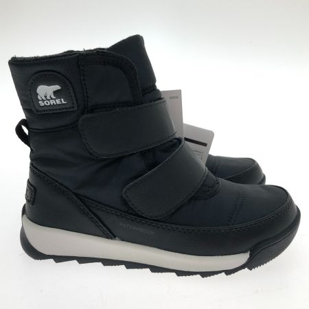 SOREL ソレル スノーブーツ チルドレン ウィットニー II ストラップ 17cm NC3919-010 ブラック