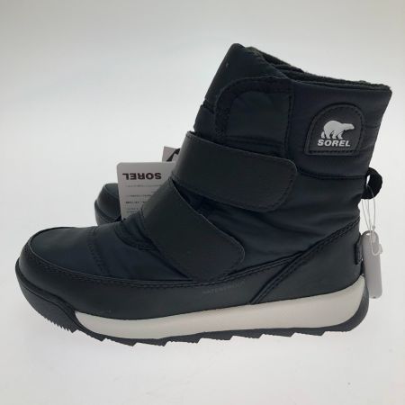  SOREL ソレル スノーブーツ チルドレン ウィットニー II ストラップ 18cm NC3919-010 ブラック