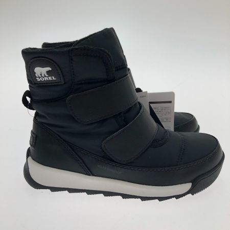  SOREL ソレル スノーブーツ チルドレン ウィットニー II ストラップ 18cm NC3919-010 ブラック
