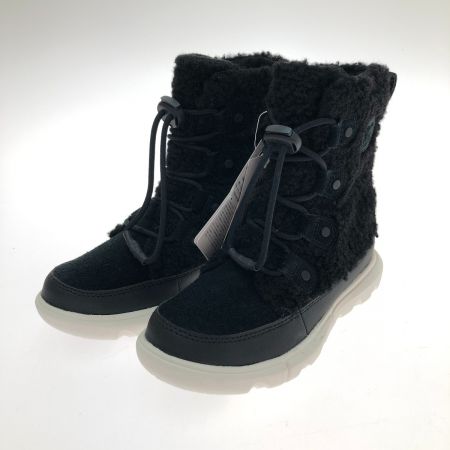  SOREL ソレル ユース エクスプローラー コージー ブーツ 20cm NY4894-010 ブラック