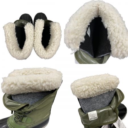  SOREL ソレル  YOOT PAC NYLON WP ユート パックナイロン ウォータープルーフ キッズ ウィンターブーツ 19cm NY1962-371 カーキ