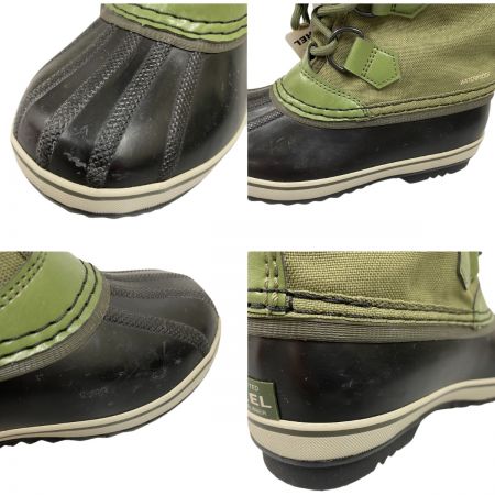 SOREL ソレル  YOOT PAC NYLON WP ユート パックナイロン ウォータープルーフ キッズ ウィンターブーツ 19cm NY1962-371 カーキ