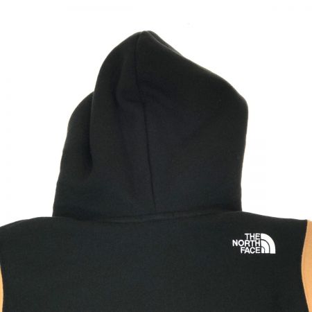  THE NORTH FACE ザノースフェイス ジュニア スウェットロゴフーディ 100cm NTJ62264 ブラウン×ブラック