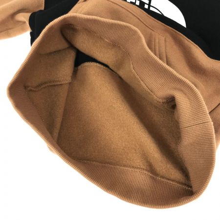  THE NORTH FACE ザノースフェイス ジュニア スウェットロゴフーディ 100cm NTJ62264 ブラウン×ブラック