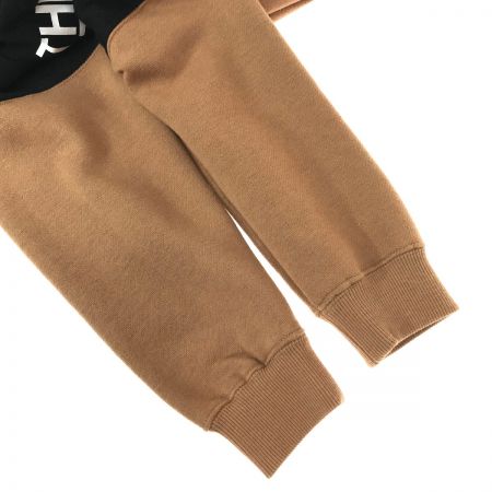  THE NORTH FACE ザノースフェイス ジュニア スウェットロゴフーディ 100cm NTJ62264 ブラウン×ブラック