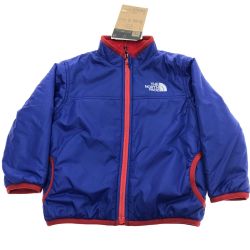 □□ THE NORTH FACE ザノースフェイス ベビーリバーシブルコージージャケット 90cm NYB82244 ラピスブルー Aランク