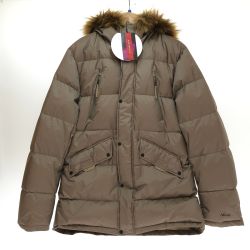 □□ NANGA ナンガ ダウンジャケット AURORA DOWN HALF COAT Ｌサイズ N1AXCYG3 コヨーテ Sランク