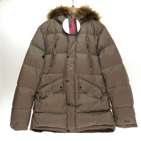  NANGA ナンガ ダウンジャケット AURORA DOWN HALF COAT Ｌサイズ N1AXCYG3 コヨーテ