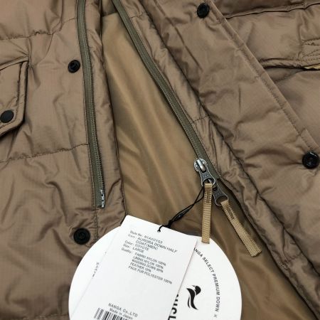  NANGA ナンガ ダウンジャケット AURORA DOWN HALF COAT Ｌサイズ N1AXCYG3 コヨーテ
