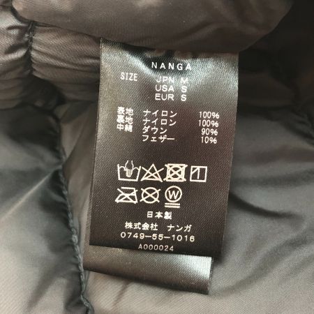  NANGA ナンガ オーロラダウンビブ  オーバーオール Mサイズ ND2241-11004 ブラック