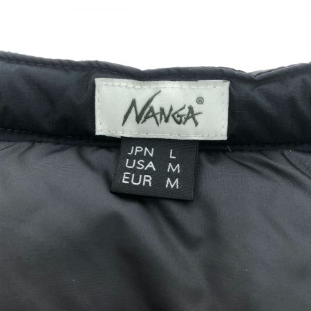  NANGA ナンガ オーロラダウンビブ  オーバーオール Lサイズ ND2241-11004 ブラック
