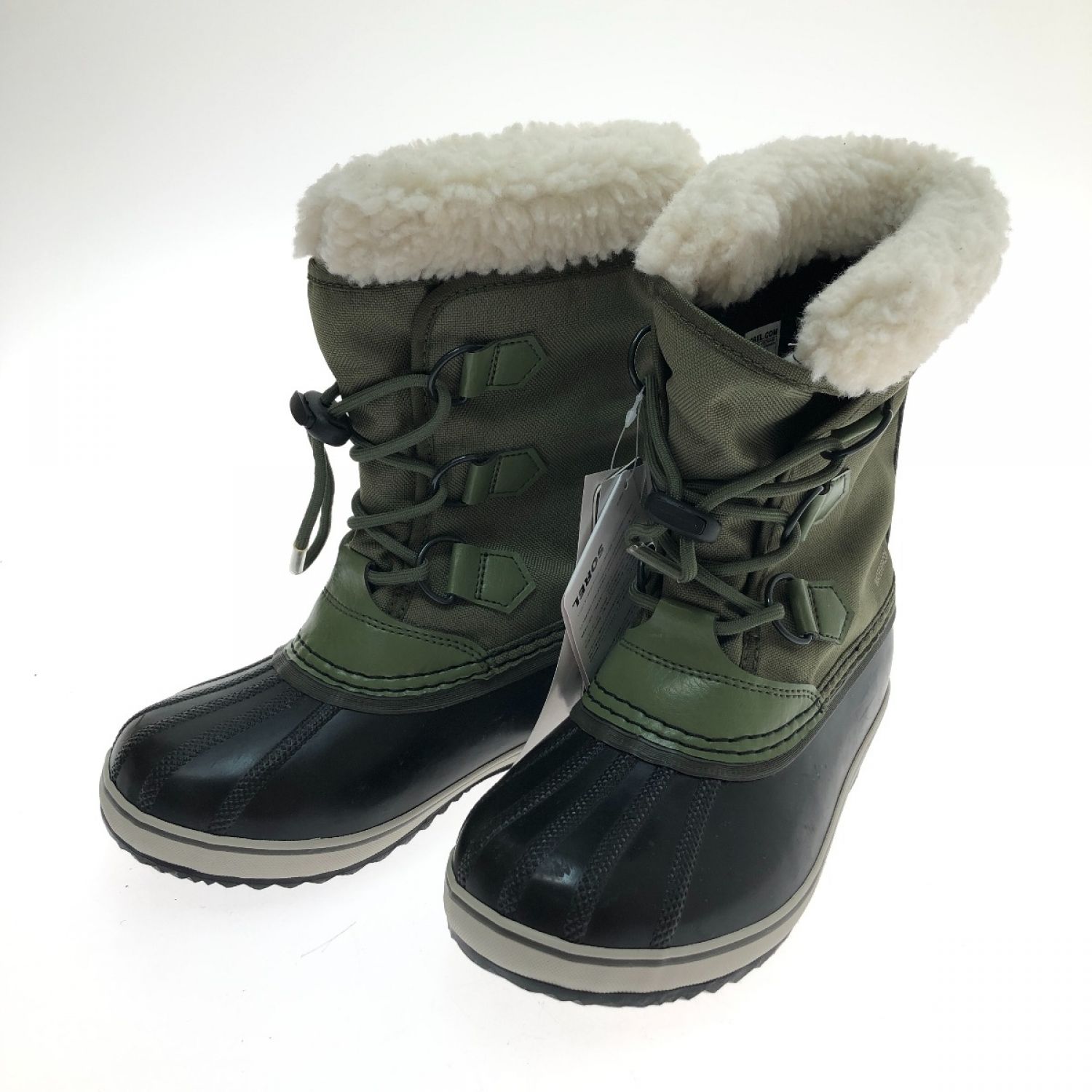 中古】 SOREL ソレル スノーブーツ ユートパックナイロンウォーター