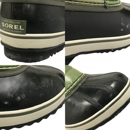  SOREL ソレル ユート パックナイロン ウォータープルーフ キッズ ウィンターブーツ 21cm NY1962-371 カーキ