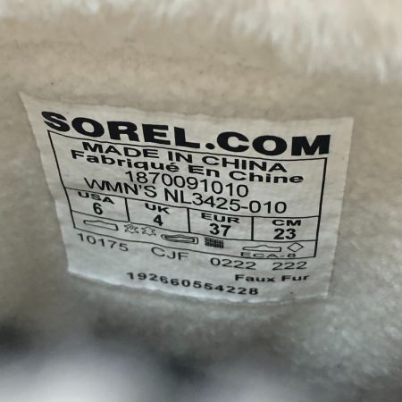  SOREL ソレル TIVOLI 4 ティボリ スノーブーツ 23cm NL3425-010 ブラック