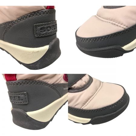  SOREL ソレル キッズ スノーブーツ 16cm チルドレン ウィットニー II ストラップ WP NC3919-608 ヴェイパー/パルス