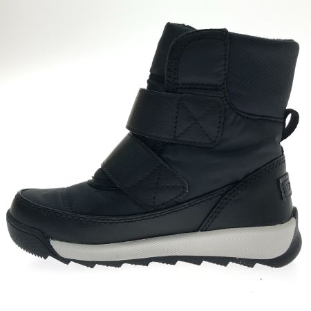  SOREL ソレル キッズ スノーブーツ チルドレン ウィットニーIIストラップ 15cm NC3919-010 ブラック